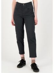 Blutsgeschwister Dżinsy "Total Moonless" - Mom fit - w kolorze czarnym rozmiar: XS. Czarne jeansy Blutsgeschwister, xs, z aplikacjami, z bawełny, klasyczne, z podwyższonym stanem. Za 57.33 zł.