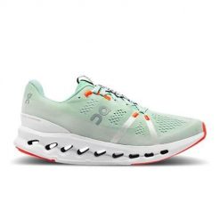 Buty do biegania damskie On Cloudsurfer 7. Zielone buty do biegania On, bez wzorów, z gumy, bez zapięcia, do biegania. Za 968.00 zł.