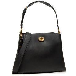 Torebka Coach. Czarne torebki klasyczne Coach, bez wzorów, klasyczne, bez dodatków. Za 1,999.00 zł.