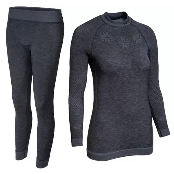 Damska bielizna termoaktywna Blizzard Viva Long Merino. Szara bielizna termoaktywna damska BLIZZARD, bez wzorów, z wełny, bez ramiączek, narciarskie. W wyprzedaży za 429.99 zł.