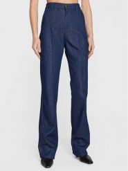 Pinko Jeansy Strillo 1J111L A09I Niebieski Flare Fit. Niebieskie jeansy Pinko, l, bez wzorów, z bawełny. Za 1,129.00 zł.