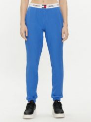 Tommy Jeans Spodnie dresowe UW0UW05154 Niebieski Regular Fit. Niebieskie piżamy Tommy Jeans, bez wzorów, z bawełny. Za 189.99 zł.
