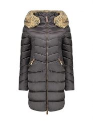 Canadian Peak Parka zimowa "Bololitaeak" w kolorze czarnym rozmiar: XXL. Czarne płaszcze Canadian Peak, na zimę, xxl, bez wzorów, z puchu, bez kaptura. Za 309.65 zł.