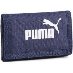 Portfel Puma Phase Wallet. Niebieskie portfele Puma, bez wzorów, z poliesteru. Za 90.00 zł.