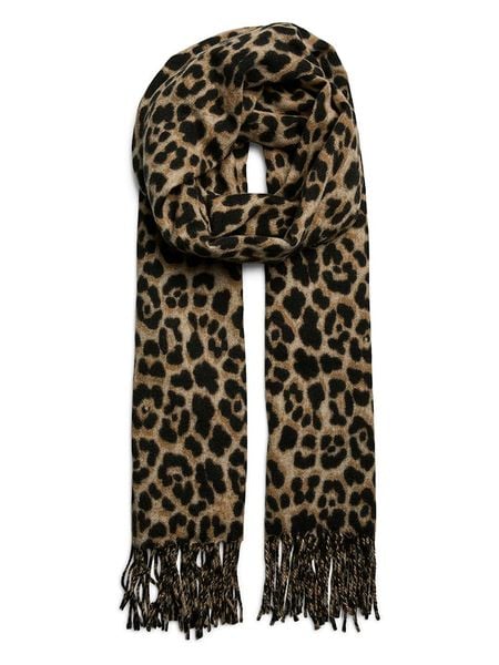 Pieces Szal w kolorze jasnobrązowym rozmiar: onesize. Brązowe szaliki i kominy Pieces, bez wzorów. Za 65.54 zł.