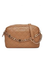 Liu Jo Torebka Esc M Camerca Case AA5126 E0015 00070 Beżowy. Brązowe listonoszki Liu Jo, bez wzorów, ze skóry, bez dodatków. Za 429.99 zł.