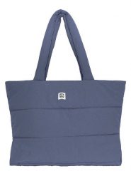MOSS COPENHAGEN Shopper bag "Sasja Icon" w kolorze niebieskim - 54 x 32 x 21 cm rozmiar: onesize. Niebieskie shopper bag Moss Copenhagen, bez wzorów, z materiału, na ramię, bez dodatków. Za 158.10 zł.