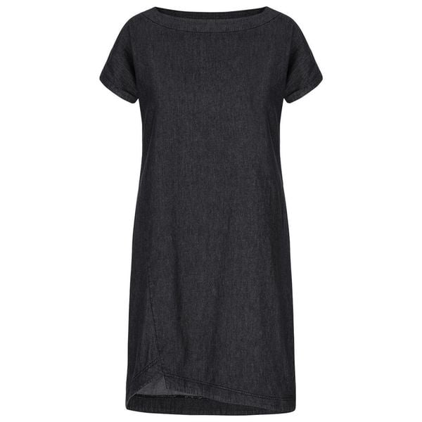 LOAP Diviniss sukienka damska - czarna L. Czarne sukienki ZENZIMAT, l, bez wzorów, sportowe, bez kołnierzyka, bez ramiączek, sportowe. Za 217.99 zł.