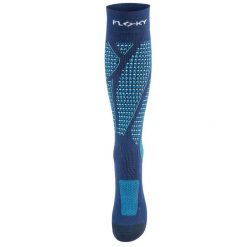 Floky Floky Run Up Długie Skarpetki Dorosłych. Niebieskie skarpetki FLOKY, z aplikacjami, z materiału. Za 267.99 zł.