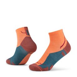Skarpetki Buff MERINO LIGHTWEIGHT QUARTER SOCK LWQ4 FLAMINGO S. Brązowe skarpetki Buff, bez wzorów, z elastanu. Za 119.90 zł.