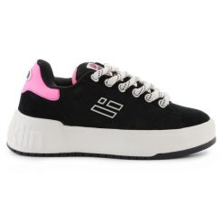 Buty D.Franklin Key Classic DFSH402001-BLAC czarne. Czarne buty treningowe bez wzorów, z materiału, bez zapięcia. Za 435.61 zł.