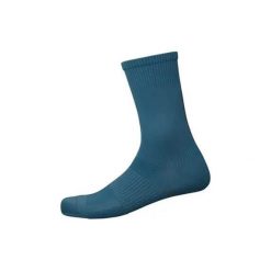 Skarpetki Shimano Evolve. Zielone skarpetki Shimano, bez wzorów, z materiału. Za 136.00 zł.