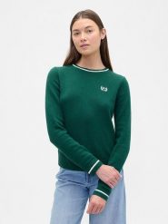GAP Sweter w kolorze zielonym rozmiar: M. Zielone swetry GAP, m, bez wzorów, bez ramiączek. Za 180.49 zł.