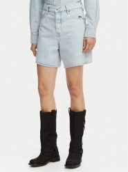 G-Star Raw Szorty jeansowe Jett D28386-E352 Niebieski jasny Regular Fit. Niebieskie szorty G-Star Raw, bez wzorów, z bawełny, retro. Za 309.99 zł.