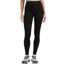 Legginsy damskie 4F CAS. Czerwone legginsy 4f, bez wzorów, z dzianiny. Za 99.99 zł.