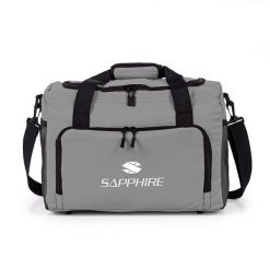 Torba podróżna Sapphire ST-170 - szara. Niebieskie torby podróżne SAPPHIRE, bez wzorów, z materiału, na ramię, duże. W wyprzedaży za 49.90 zł.