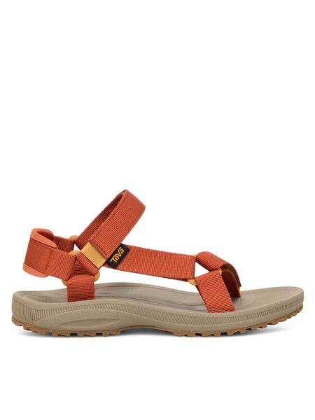 Teva Sandały Winsted 1017424 Pomarańczowy. Brązowe sandały Teva, bez wzorów, z materiału, bez obcasa, bez zapięcia. Za 204.99 zł.