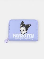 Portfel z imitacji skóry Kuromi - wielobarwny. Portfele Sinsay, bez wzorów, ze skóry. Za 19.99 zł.