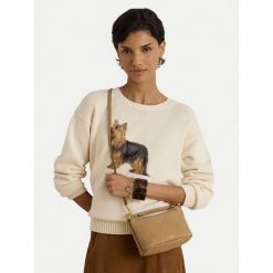 Torebka LAUREN RALPH LAUREN. Brązowe torebki klasyczne Lauren Ralph Lauren, bez wzorów, klasyczne, bez dodatków. Za 1,299.00 zł.