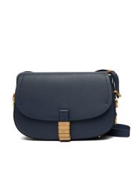PINKO Torebka Saddle Mini PE PLTT 103831 A1ZX Niebieski. Niebieskie listonoszki Pinko, bez wzorów, ze skóry, bez dodatków. Za 1,489.00 zł.