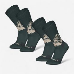 Skarpety turystyczne MH500. Skarpetki QUECHUA, bez wzorów, z elastanu. Za 69.99 zł.