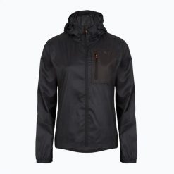 Kurtka do biegania damska PUMA Seasons Windcell Running Jacket. Czarne kurtki do biegania Puma, l, bez wzorów, z materiału, bez kaptura, do biegania. Za 349.99 zł.