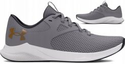 Buty damskie Under Armour Charged Aurora 2. Szare buty do biegania Under Armour, bez wzorów, bez zapięcia, do biegania. Za 180.99 zł.