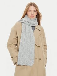 Tommy Hilfiger Szalik Timeless AW0AW16655 Szary. Szare szaliki i kominy Tommy Hilfiger, bez wzorów, z materiału. Za 369.99 zł.