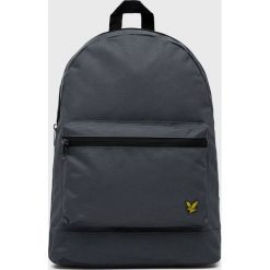 Lyle & Scott plecak kolor szary duży gładki. Szare plecaki Lyle & Scott, bez wzorów, do ręki, bez dodatków. Za 189.99 zł.
