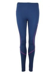 Peak Mountain Legginsy w kolorze granatowym rozmiar: XL. Niebieskie legginsy Peak Mountain, bez wzorów, z materiału, klasyczne. Za 83.03 zł.