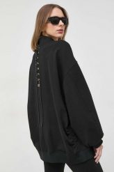 Twinset kurtka bomber damski kolor czarny przejściowa. Czarne kurtki Twinset, bez wzorów, bez kaptura. Za 1,209.90 zł.