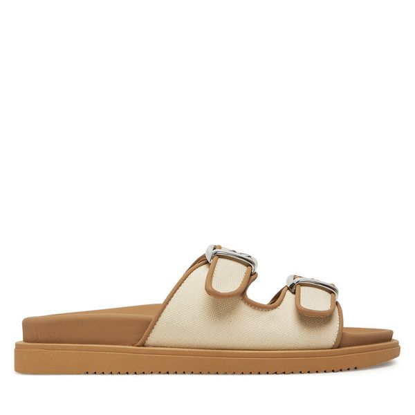 Klapki Marella. Brązowe klapki Marella, bez wzorów, bez obcasa, bez zapięcia. Za 669.99 zł.