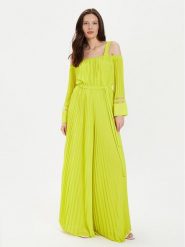 TWINSET Kombinezon 241TP2462 Żółty Loose Fit. Żółte sukienki Twinset, bez wzorów, z syntetyku, bez kołnierzyka, bez ramiączek. Za 849.99 zł.