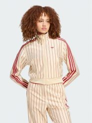 Adidas Bluza Reversible Firebird Track Top KT1850 Beżowy Regular Fit. Brązowe bluzy adidas, s, bez wzorów, bez ramiączek, bez kaptura. Za 478.99 zł.
