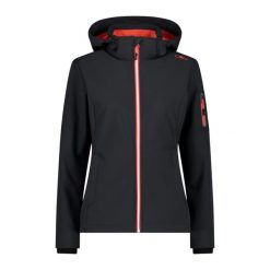 Kurtka damska turystyczna CMP 39A5006. Czerwone kurtki przejściowe sportowe CMP, m, bez wzorów, z materiału, bez kaptura, trekkingowe. Za 224.99 zł.