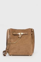 MICHAEL Michael Kors torebka kolor brązowy. Brązowe torebki klasyczne MICHAEL Michael Kors, bez wzorów, na ramię, bez dodatków. W wyprzedaży za 1,529.90 zł.