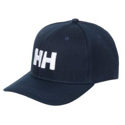 Czapka z daszkiem Helly Hansen HH Brand Cap - navy. Niebieskie czapki z daszkiem Helly Hansen, bez wzorów. Za 135.99 zł.