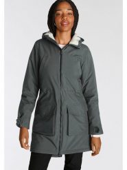 Jack Wolfskin Parka funkcyjna "Winter Village" w kolorze zielonym rozmiar: L. Zielone płaszcze Jack Wolfskin, l, bez wzorów, z materiału, bez kaptura. Za 484.31 zł.