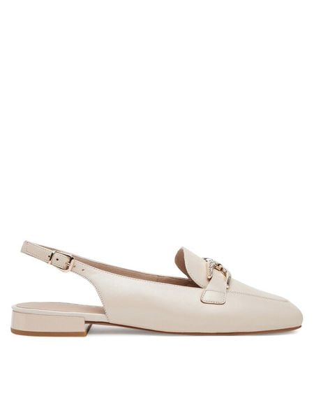 Caprice Baleriny 9-29400-44 Beżowy. Brązowe baleriny Caprice, bez wzorów, ze skóry, bez obcasa, bez zapięcia. Za 235.99 zł.