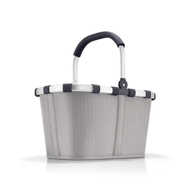 Koszyk carrybag, herringbone grey. Szare walizki Reisenthel. Za 241.00 zł.