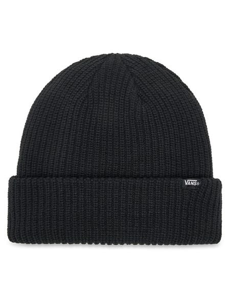 Vans Czapka Core Basic Cuff Beanie VN000QB4BLK1 Czarny. Czarne czapki zimowe Vans, bez wzorów. Za 109.99 zł.