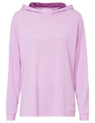 Damska bluza z kapturem Mineo LS. Czerwone bluzy Vaude, na jesień, bez wzorów, z materiału, biznesowe, bez ramiączek, z kapturem. Za 339.00 zł.