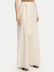 Marella Spodnie palazzo Luca 2513131032 Écru Wide Leg. Spodnie materiałowe Marella, bez wzorów, z bawełny. Za 619.99 zł.