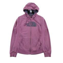 Second life - Bluza damska z kapturem na suwak The North Face - Jak nowy. Fioletowe bluzy z kapturem The North Face, l, bez wzorów, z materiału, z kapturem. Za 149.06 zł.