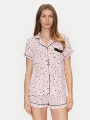 Kate Spade Piżama KSI11755 Różowy Regular Fit. Czerwone piżamy Kate Spade, l, bez wzorów, z syntetyku, bez kołnierzyka, bez ramiączek. Za 239.99 zł.