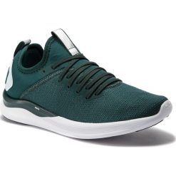 Buty PUMA - Ignite Flash EvoKnit Sr Wn's 192457 01 Ponderosa Pine/Fair Aqua. Zielone buty treningowe Puma, bez wzorów, z materiału, bez zapięcia, na fitness i siłownię. W wyprzedaży za 219.99 zł.
