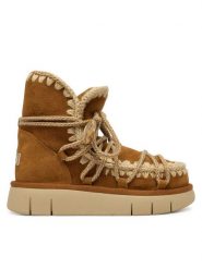 Mou Śniegowce MU.FW531024A Brązowy. Brązowe śniegowce Mou, bez wzorów, ze skóry, bez zapięcia. Za 1,139.00 zł.