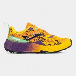 Buty do Biegania Joma Sima dla Kobiet - Pomarańczowo-Fioletowe, Rozmiar 41. Brązowe buty do biegania Joma, bez wzorów, bez zapięcia, do biegania. Za 468.99 zł.