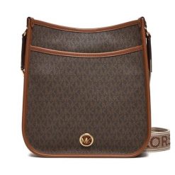 Torebka MICHAEL Michael Kors. Brązowe listonoszki MICHAEL Michael Kors, bez wzorów, bez dodatków. Za 799.99 zł.