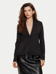 BOSS Marynarka Jonalahra 50490040 Czarny Extra Slim Fit. Czarne marynarki i żakiety Boss, bez wzorów, z wiskozy, bez ramiączek. Za 629.99 zł.